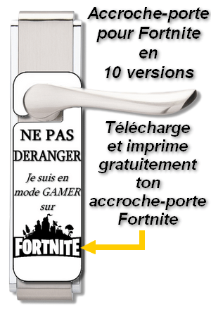 Accroche-porte de Fortnite