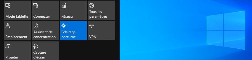 Activez le mode « Éclairage nocturne » sous Windows 10 pour filtrer la lumière bleue de votre écran d'ordinateur