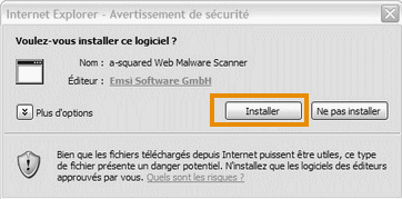 Anti spyware/trojan en ligne a-squared Web tutorial 2.