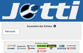 Image du logo de l'antivirus en ligne Jotty.