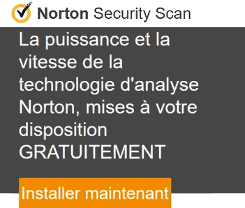 Image du logo de l'antivirus en ligne Norton Security Scan.