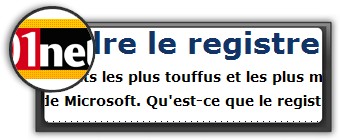 Logo et screenshot 01net.com