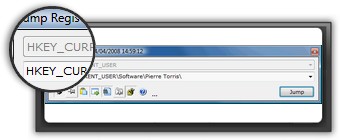 logo et screenshot JUMP REGISTRY.