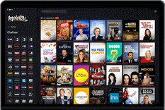 Aperçu interface Molotv TV.
