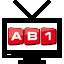 Logo de la chaîne de télévision ab1 : programme TV AB1