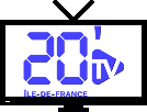 Logo chaine TV 20 Minutes TV 