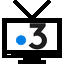 Logo de la chaîne de télévision france 3