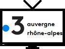 Logo chaine TV France 3 Auvergne-Rhône-Alpes