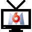 Logo de la chaîne de télévision m6 : programme TV M6
