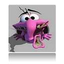 avatar petit monstre rose