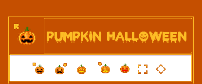 Curseur personnalisé de souris - Pumpkin Halloween