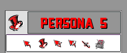 curseurs de souris Persona 5