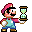 Le curseur de souris occupé - Mario