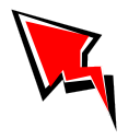 Un des pointeurs de souris Persona 5.