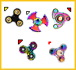 Pointer Cursors - curseurs pointeurs de souris Hand spinner