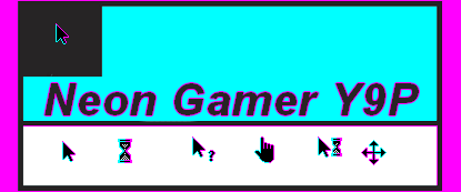 curseurs de souris - Neon Gamer