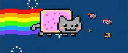 Curseur personnalisé de souris - Nyan Cat