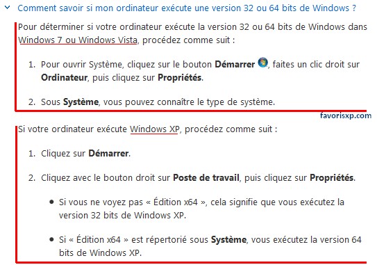 comment trouver 64 bit
