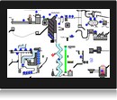 Screenshot �cran de veille Blue Ball Machine.