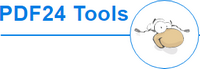 Logo du site PDF24 Tools pour modifier un fichier PDF. 