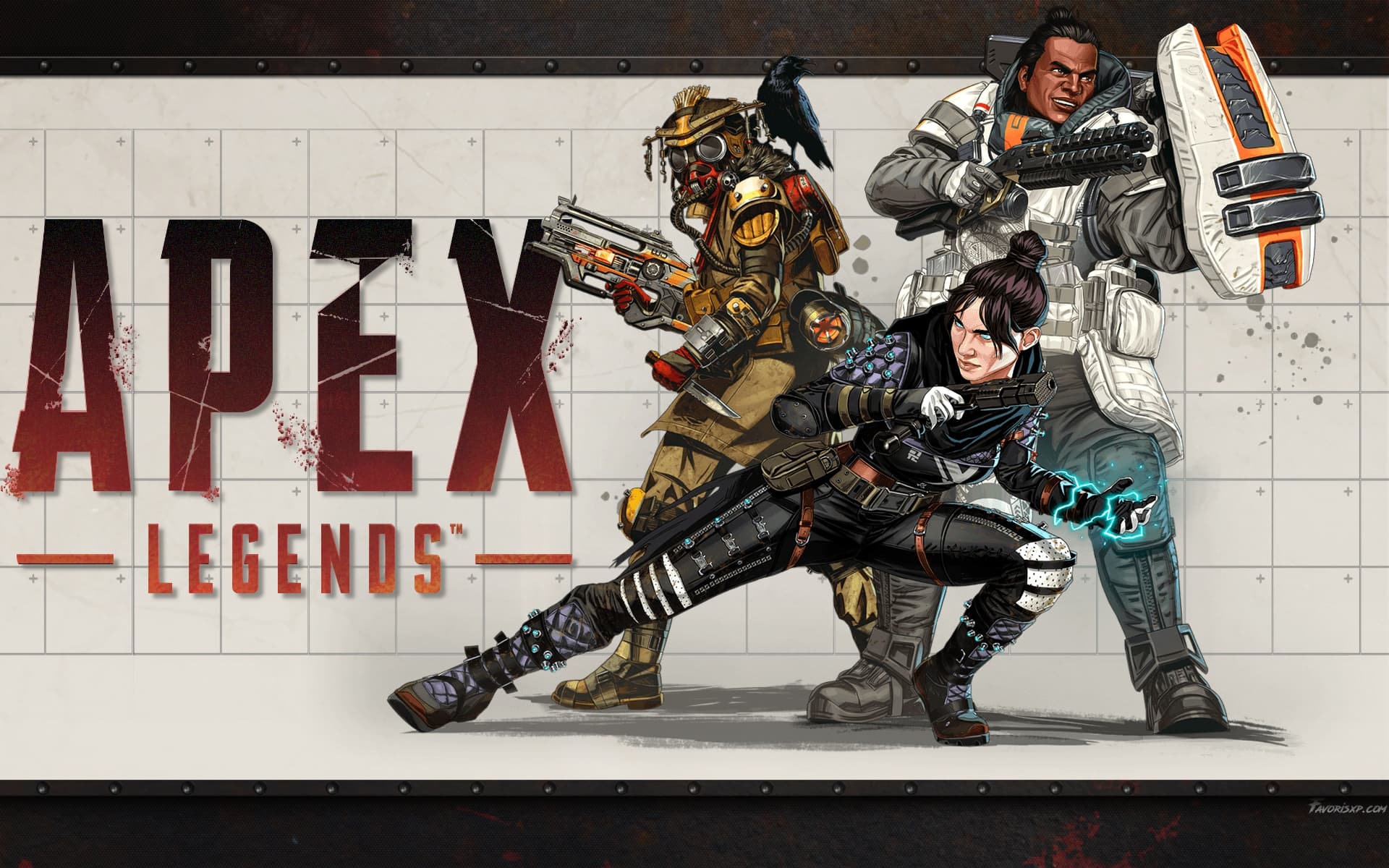 Personnages du Jeu Vidéo Apex Legends | Image de Fond d'écran pour PC.