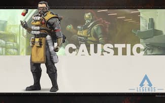 Fan Art - Caustic - Apex Legends Fond d'écran HD Arrière-plan pour Ordinateur.