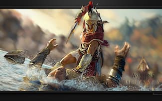 Kassandra au combat - Assassin's Creed Odyssey - Fond d' écran