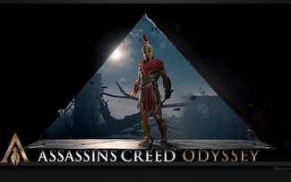 Logo - Assassin's Creed Odyssey - avec Alexios - Fond d' écran