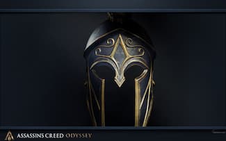 Casque Spartiate - Assassin's Creed Odyssey - Fond d' écran du jeu vidéo Ubisoft