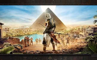 Bayek Jeu vidéo Assassin's Creed Origins Fond d' écran.