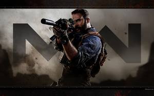 Jeu vidéo : fond d'écran de Call of Duty Modern Warfare.