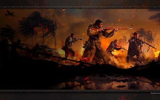 Soldats en armes de la Seconde Guerre mondiale - Call of Duty Vanguard Fond d' écran.