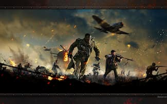 Soldats de Call of Duty Vanguard : Fond d'écran du jeu vidéo de Sledgehammer Games sur la Seconde Guerre mondiale.