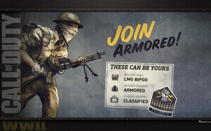 Soldat, rejoint les blindés ! Call of Duty WWII.