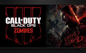 Fond d'écran Call of Duty Black Ops 4 Zombies : Blood of the dead.