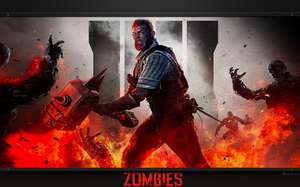 Fond d'écran Call of Duty Black Ops 4 Zombies : Bruno Delacroix.