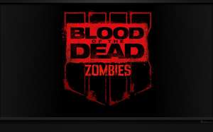 Fond d'écran Call of Duty Black Ops 4 Zombies : logo #1.