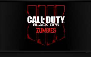 Fond d'écran Call of Duty Black Ops 4 Zombies : logo #2.