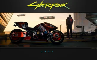 Artwork #3, moto, Mister V, Cyberpunk 2077 | Fond D'Écran