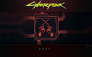 Cyberpunk 2077 Computer - Logo Bras armé | Fond D'Écran