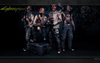 Maelstrom Gang Cyberpunk 2077 Fond d'écran HD Arrière-plan pour PC