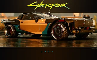 Cyberpunk 2077 Quadra Type-66 (Javelina) Voiture de sport | Fond D'Écran