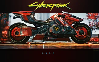 Cyberpunk 2077 Yaiba Kusanagi CT-3X moto | Fond D'Écran