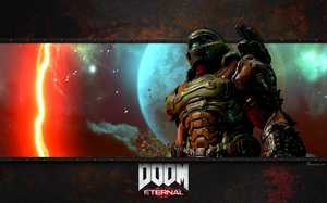  Le Doom Slayer - DOOM Eternal : arrière-plan d'écran pour PC