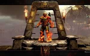 Doom Slayer démoniaque DOOM Eternal Bethesda Jeu | Images Arrière-plans pour PC et ordinateur portable - Fond d'écran Favorisxp