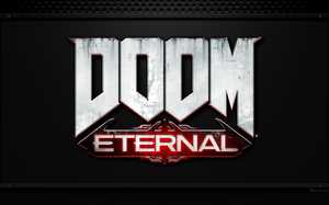  Logo - DOOM Eternal : arrière-plan d'écran pour PC