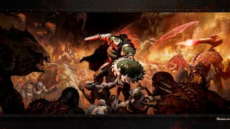 Édition standard « artwork » : fond d'écran DOOM The Dark Ages HD et/ou 4K.