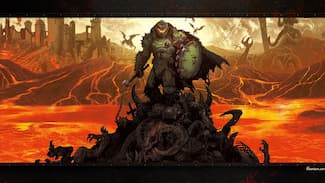 Édition premium « Artwork » : fond d'écran DOOM The Dark Ages HD et/ou 4K.