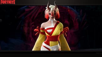 Tenue Rose de nuit | 03. Skin Fortnite chapitre 6 saison 1.