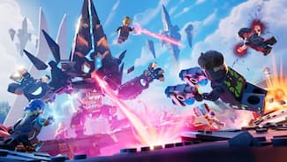 Supernovas contre mégalithes | 07. Ecran de chargement Fortnite chapitre 6 saison 3.
